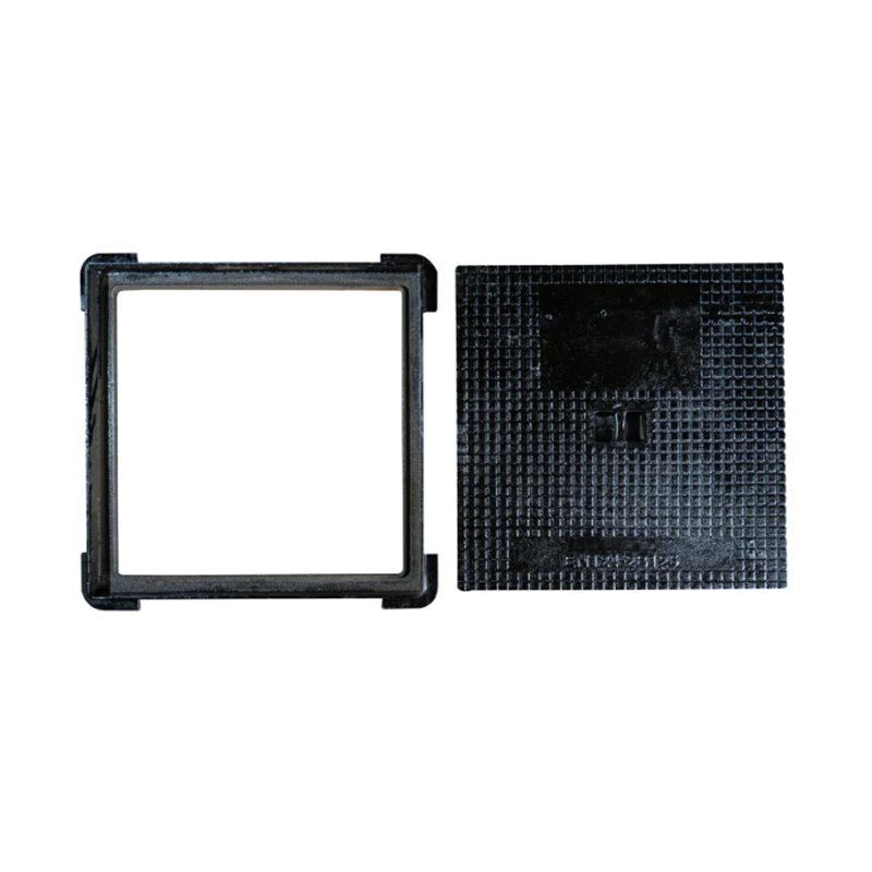 BS EnN124 Service Fire Hydrant Square Round Stainless Steel Ductile Nodular Cast Iron Manhole Cover