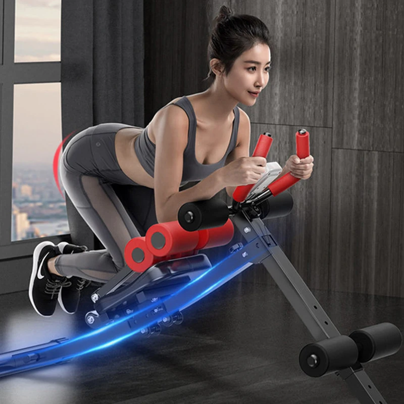 Appareil Abdos Ab Machine Core ABS - Crunch Maison Gym Ajustable Noir