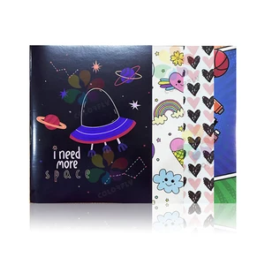 Custom Cute Design A5 Size School Notebook  17x22cm  Ivory Paper Cover 100sheets Ruled  Line Exercise Book