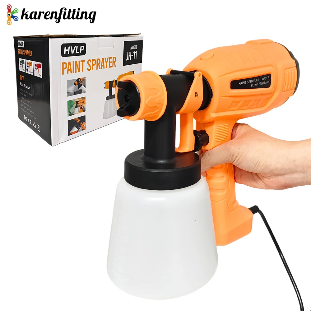 Pistolet à Peinture Airless électrique 400W BFO - Kit Complet Avec Tuyau 7.5m, Pression 2900psi