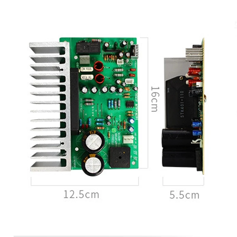 Scheda Amplificatore HIFI 2.1 STK401 – 70Wx2 + 200W Con Preamplificatore, WL - Foto 4