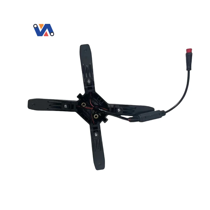 zt3 pro electric scooter 4w super bright  x shaped safety light-6