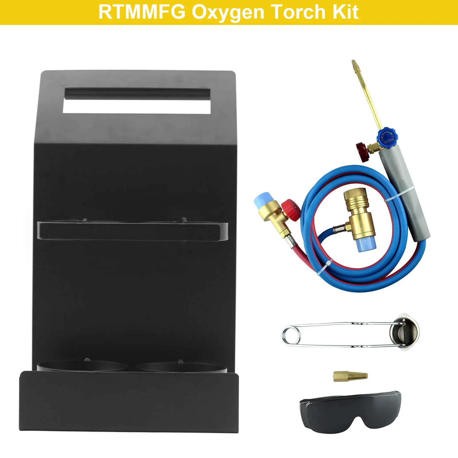 Oxygen Mapp Brazing&cutting Torch Kit With Portable Cylinder Metal