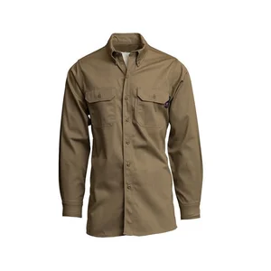 Hot Sale 100% Cotton Long Sleeve Work Uniform Shirt for Men