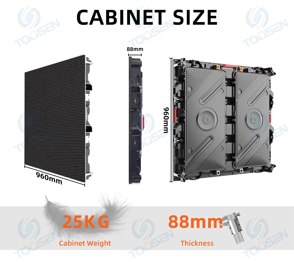 Led Screen Alibaba Outdoor Full-Color LED Display Advertising Digital Billboard 960*960mm ...