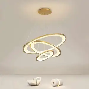 Modern Luxurious LED Star Projection Chandelier Light Simple Indoor Decoration for Dining Room Bedroom Living Room