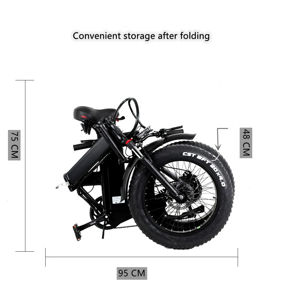 Brushless 36V 250W LED OEM 20 Inch Hub Motor Light Foldable Electric Bike