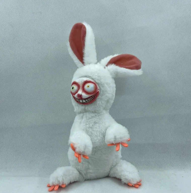 Easter Mutant Rabbit Plushions Creative Scary Rabbit Ornaments Europe and the United States Easter Bunny Dolls Spot