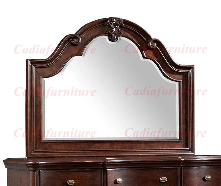 European Traditional Design Bedroom Furniture Customized Fancy Wood