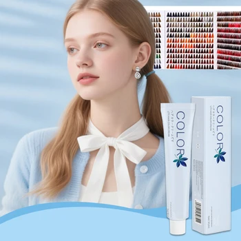 Supplier's Organic Customizable Hair Dye Hot-Selling Salon Quality Nourishes Scalp Plant Extracts Ammonia-Free  Hair Color