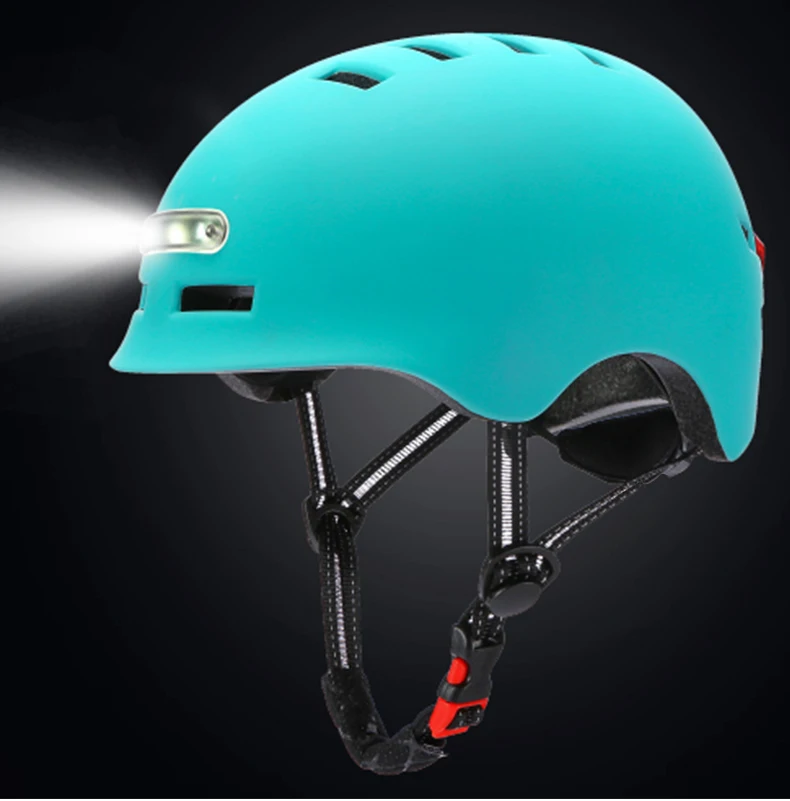 Kid Children Light Safety Bike Helmet With Visor