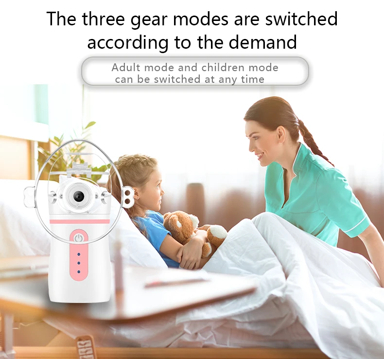 CE Medical Micro Net Portable Handheld Nebulizer for Adults Children Durable for Home Use Factory Wholesale Electricity Power
