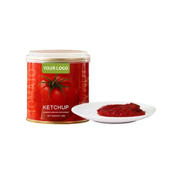 Customized Brix Canned Tomato Paste with Long ODM and OEM Fresh Concentrated Tomato Sauce High Quality Tomato Paste for Ketchup