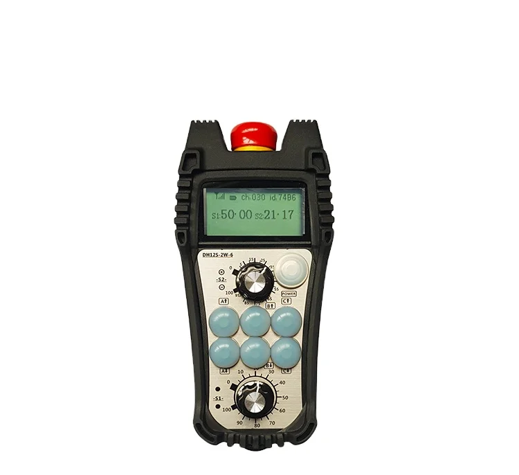 Professional Wireless Joystick Remote Control for Crane Hoist Welding Roller Handheld Box Controller