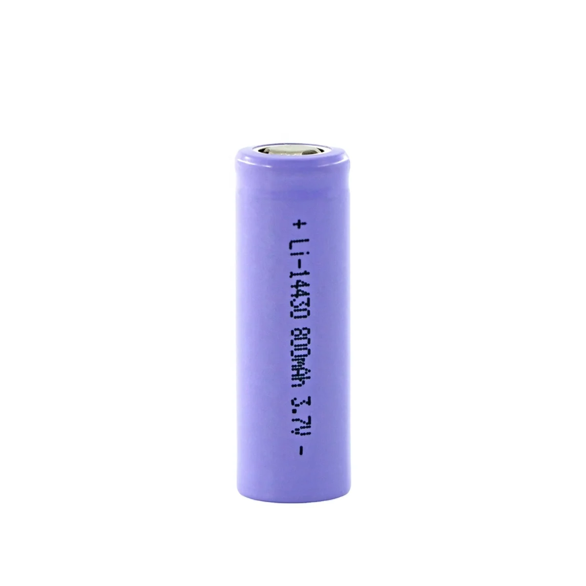 Original 14430 3.7V Lithium Battery - 800mah Rechargeable