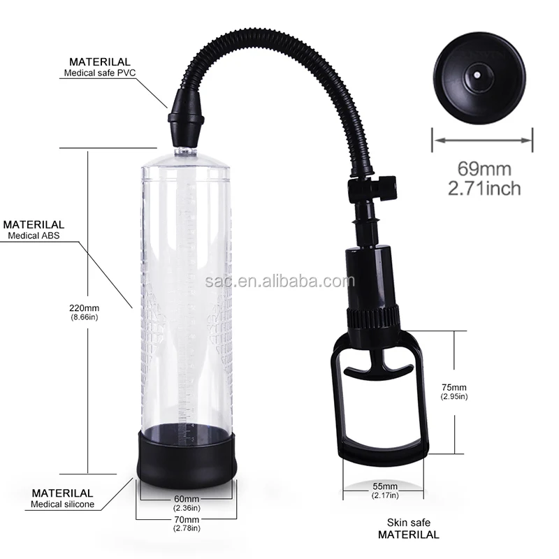 Pompe à Vide Pour Pénis - Agrandisseur, Développeur, Sleeve Aid, Sextoy, Neuf, Sans Marque