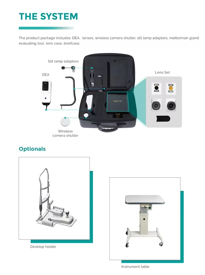 Ophthalmic Dry Eye Analyzer Dry Eye Examination Surface Analyzer Complete Dry Eye Diagnosis