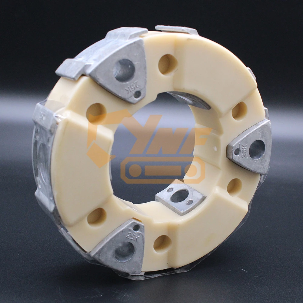 YNF OEM High-Quality 25K DFJ-25K Pump Coupling Flexible Rubber Coupling for Excavator Construction Machinery