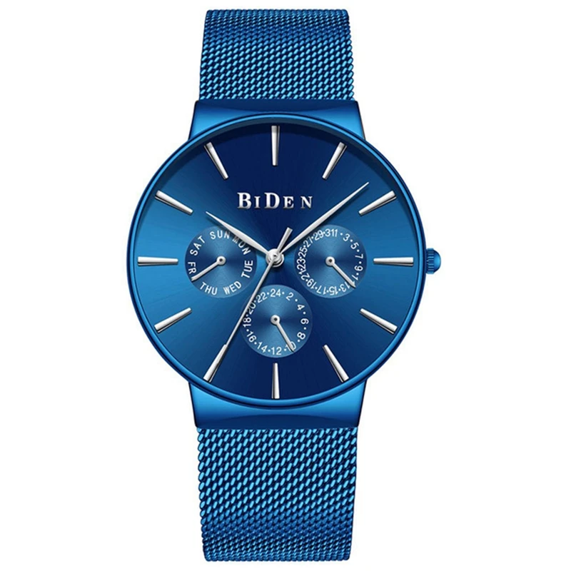 biden 0031 man watch mesh stainless| Alibaba.com