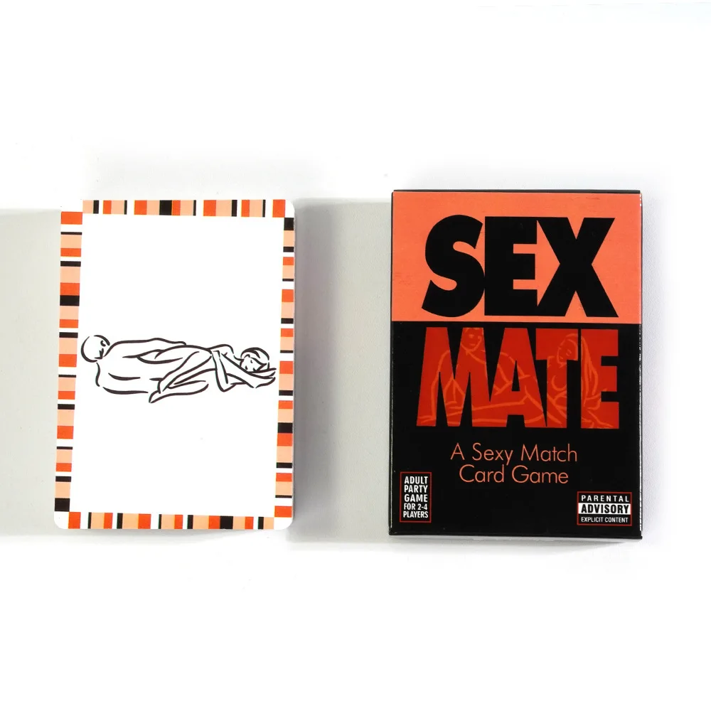 Jeu de Cartes Postures Coquines pour Adultes Sexy Match – Jouets Intimes pour Couples
