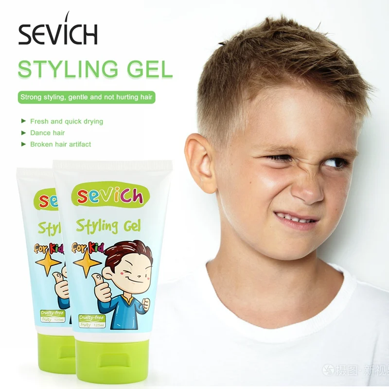 Natural Kids Hair Styling Gel Med Hold Children & Baby Hair Gel - Buy Baby Hair  Styling Products,Matte Pomade,Hair Jell Product on 