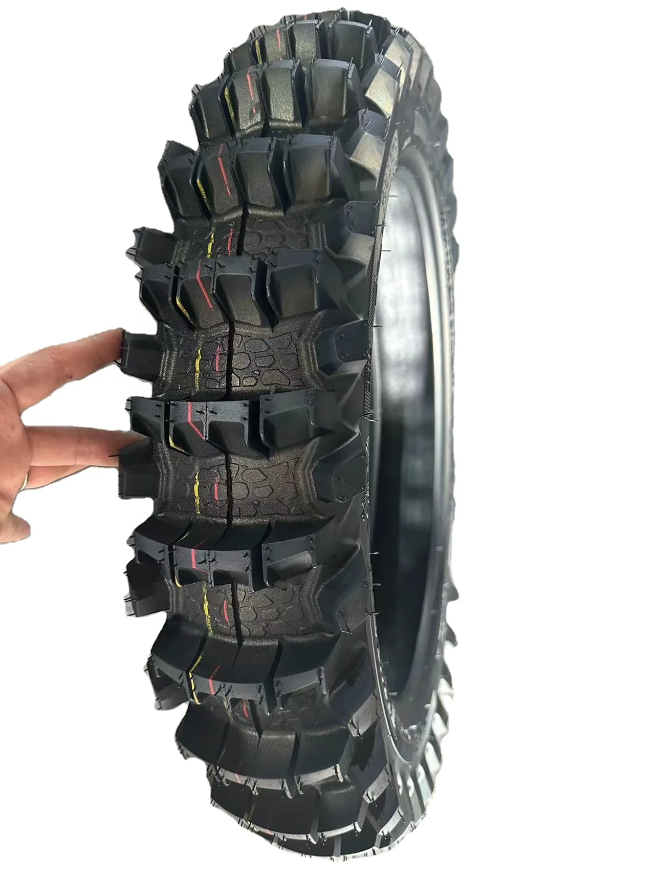 New 120/90-18 Soft Racing Tire - OEM Accepted, Natural Rubber