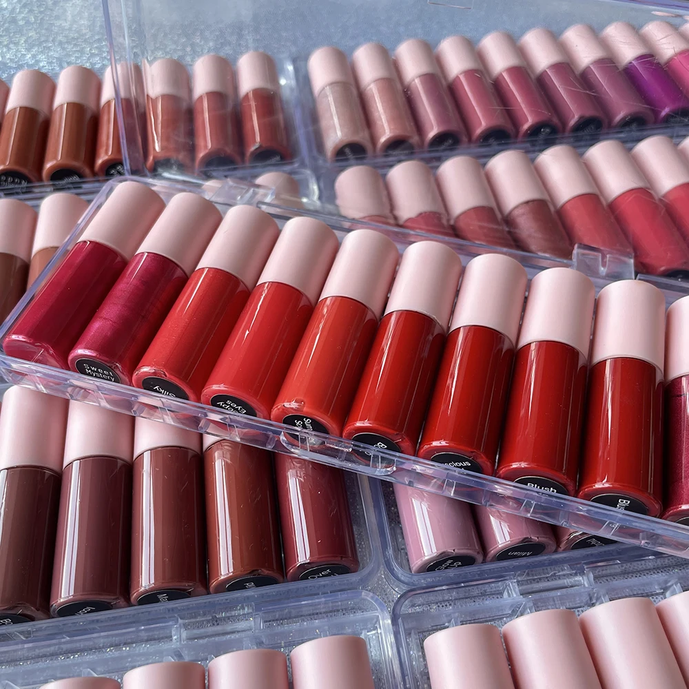 Coeovo Free Sample Private Label Matte Glossy Mini Lip Gloss Shine