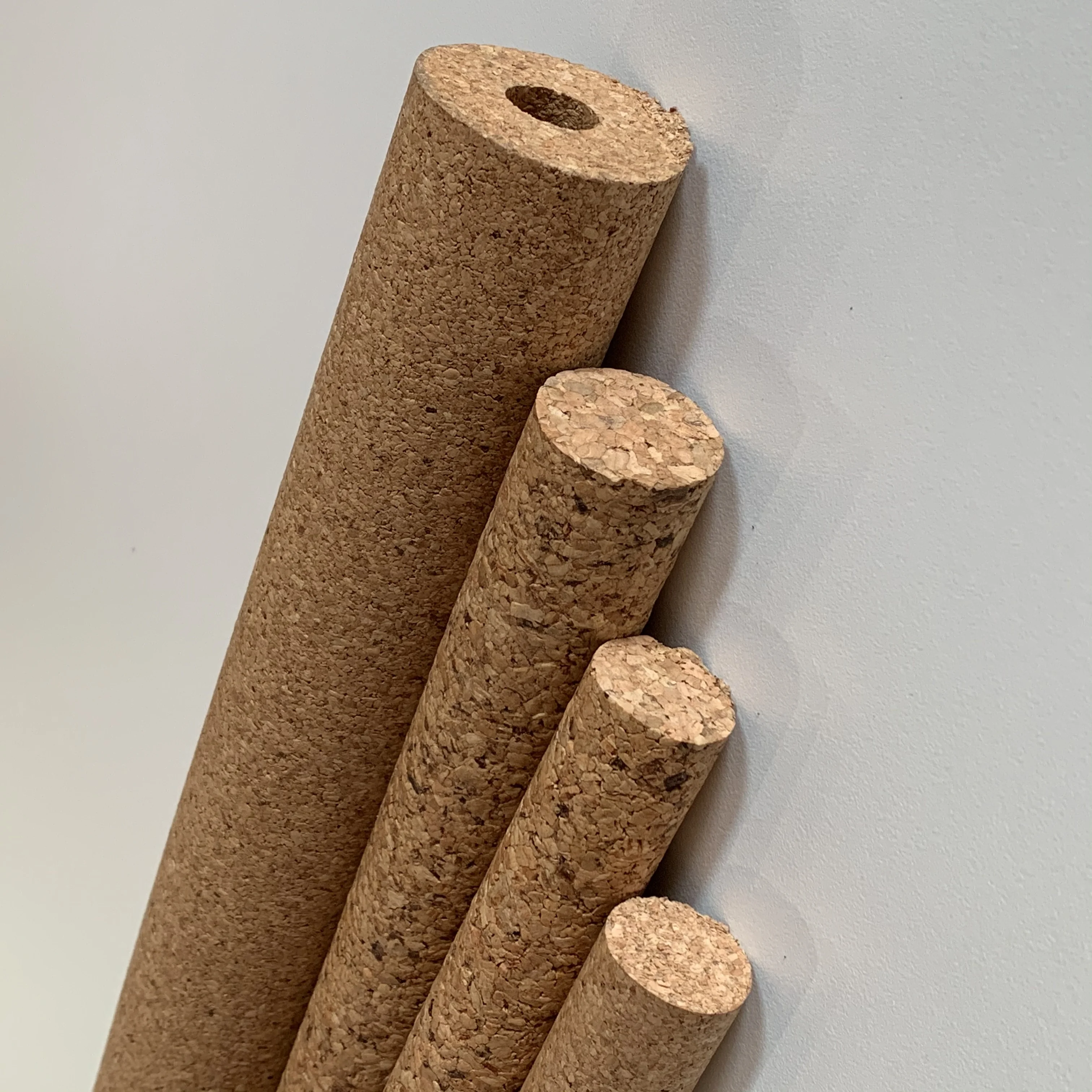 25mm dia agglomerated cork rod for wine cork stopper production