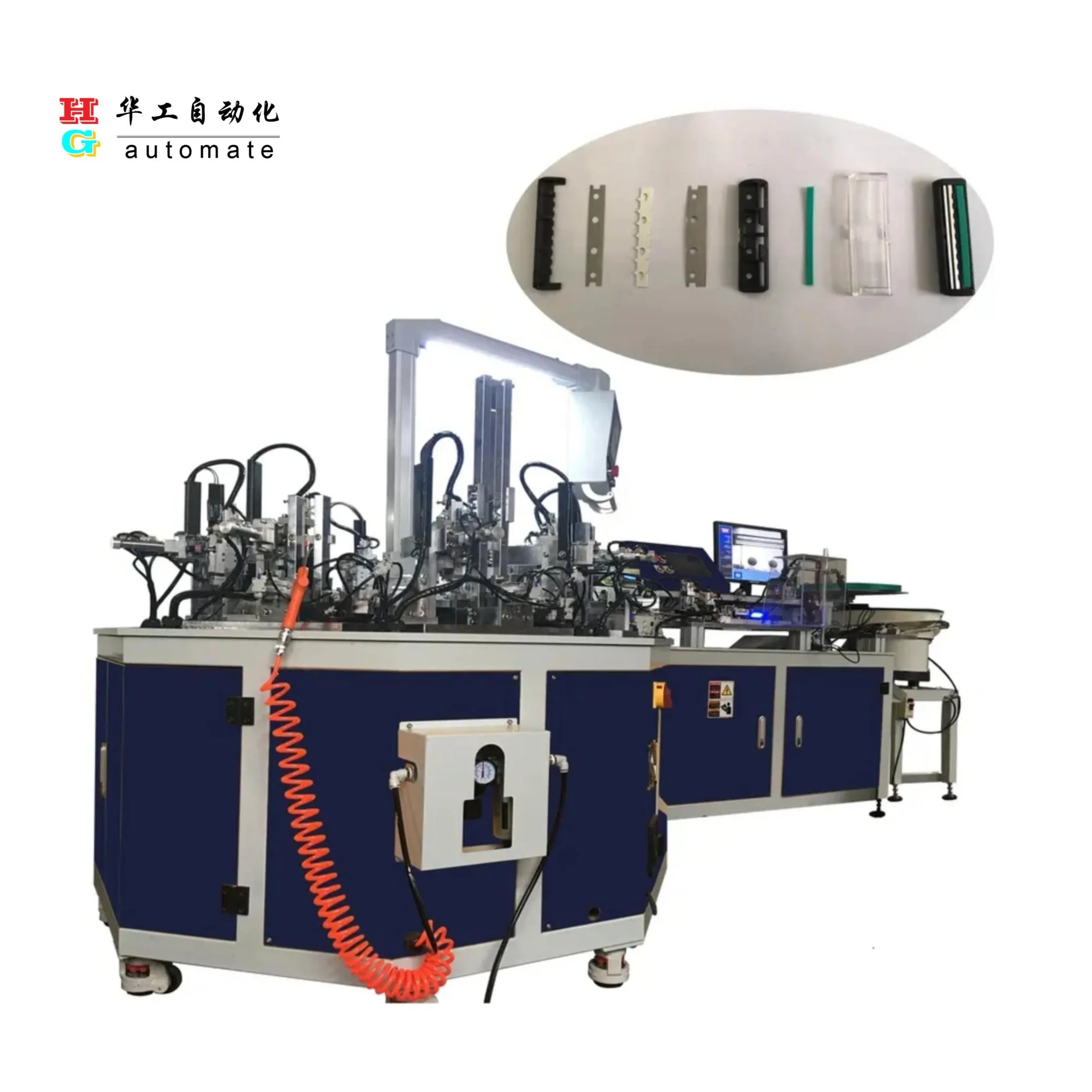 Alibaba.com: Twin Blades Shaving Razor Assembly Machine, Automatic ...