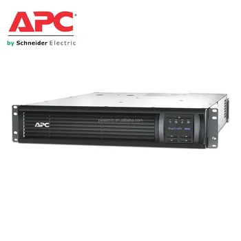 Smart Rack Mount APC UPS 3KVA APC UPS 3KVA 2U Rack Mount SMT3000RMI2U-CH 3000VA 2700W UPS With Lead Acid Battery LCD for Home