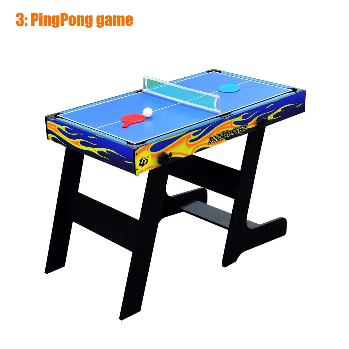 サッカー卓上ゲーム 2-4人用　ビリヤード　卓球 サッカー卓上ゲーム 2-4人用 ビリヤード 卓球 4 in 1多機能ゲーム
