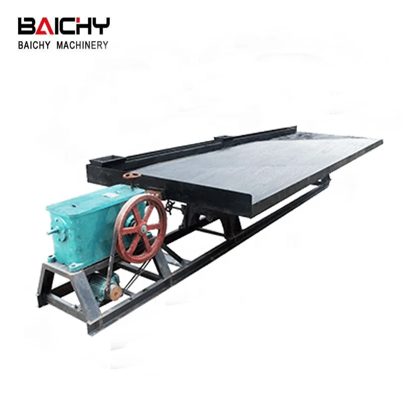 Industrial Mining Gold Washing Equipment Gold Ore Shaking Tables Shaker Table for Gold Ore Processing Production Line