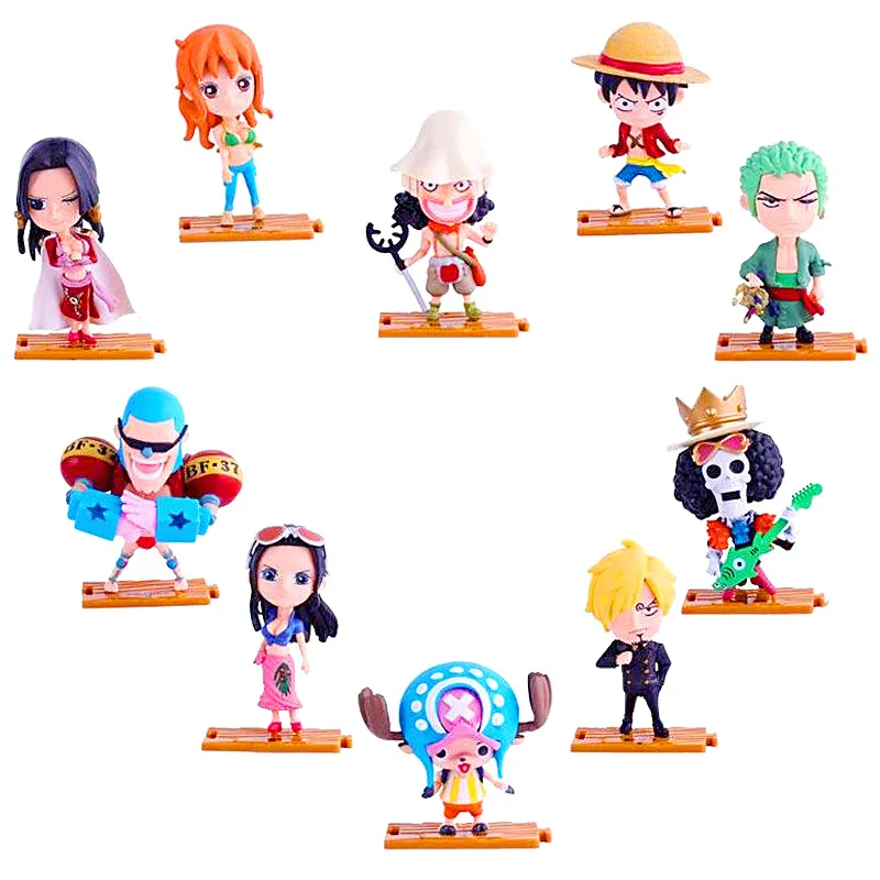 Фигурки героев аниме куклы 10