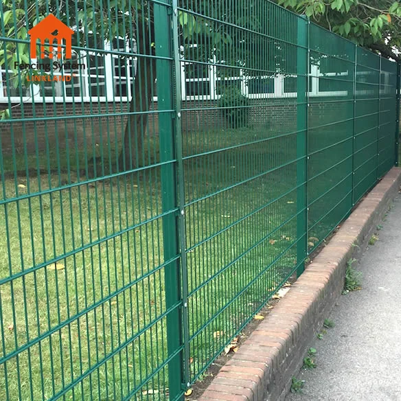 2d Twin Wire Galvanized Double Steel Welded Wire Mesh Fence 868 Panel ...