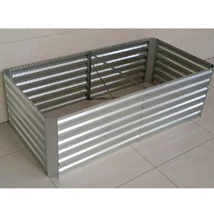 thumbnail image 2 of Galvanized Raised Garden Bed Kit – 4x2ft To 8x4ft, Oval Planter Box, Alloy Steel, Outdoor Vegetable/Flower Planter 2 of 5