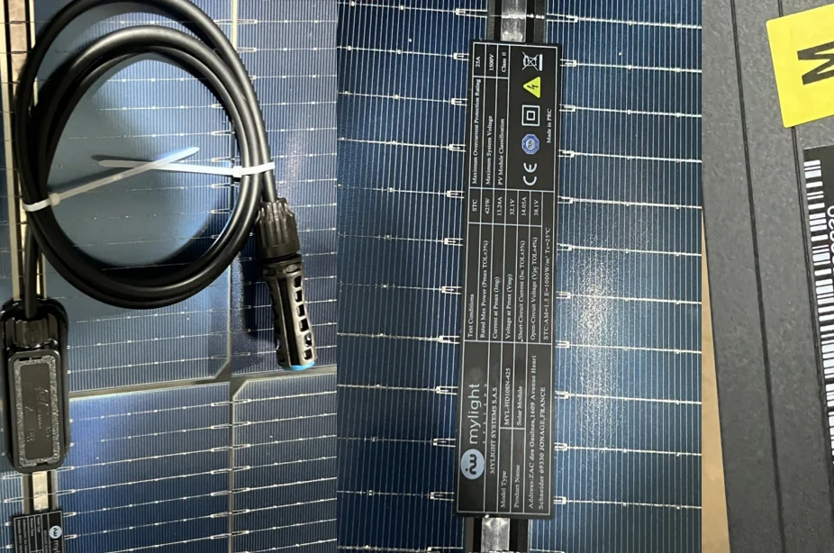 Jolywood 425w N-type Bifacial Dual Glass Full Black Solar Panels - Buy ...