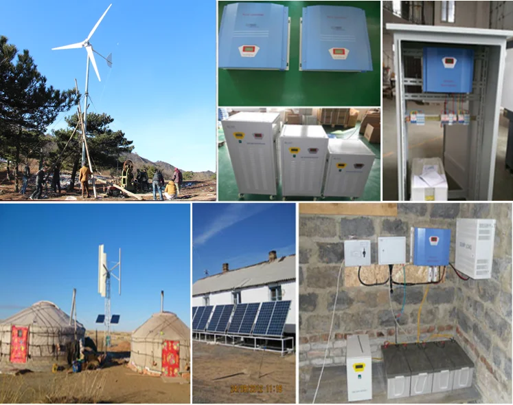 2KW 120V Wind Solar Hybrid PWM Controller for 2000W Wind Turbine and Wind Generator Use CE Certified 48V 96V 220v