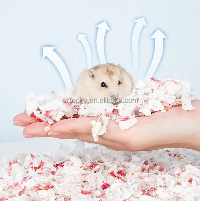 No Dust No Fade Pet Natural Paper Hamster Based Bedding Hamster Pellets