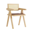 Armchair (Leather Seat)