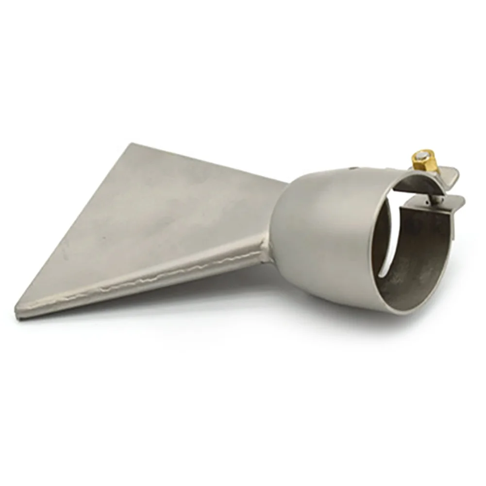 Plastic Welding Nozzle For Heat Gun 60mm Wide Weld Nozzle Tip For For Rion Hand Held Plastic Welder And