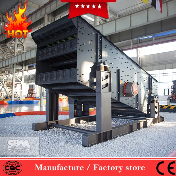 Core Components Motor Pump Engine Bearing-Fine Sand Stone Vibrating Screen for Ore Feeding in Guinea