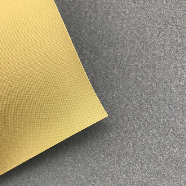 Eco-friendly Nubuck Faux couro impermeável PU couro em acabamento