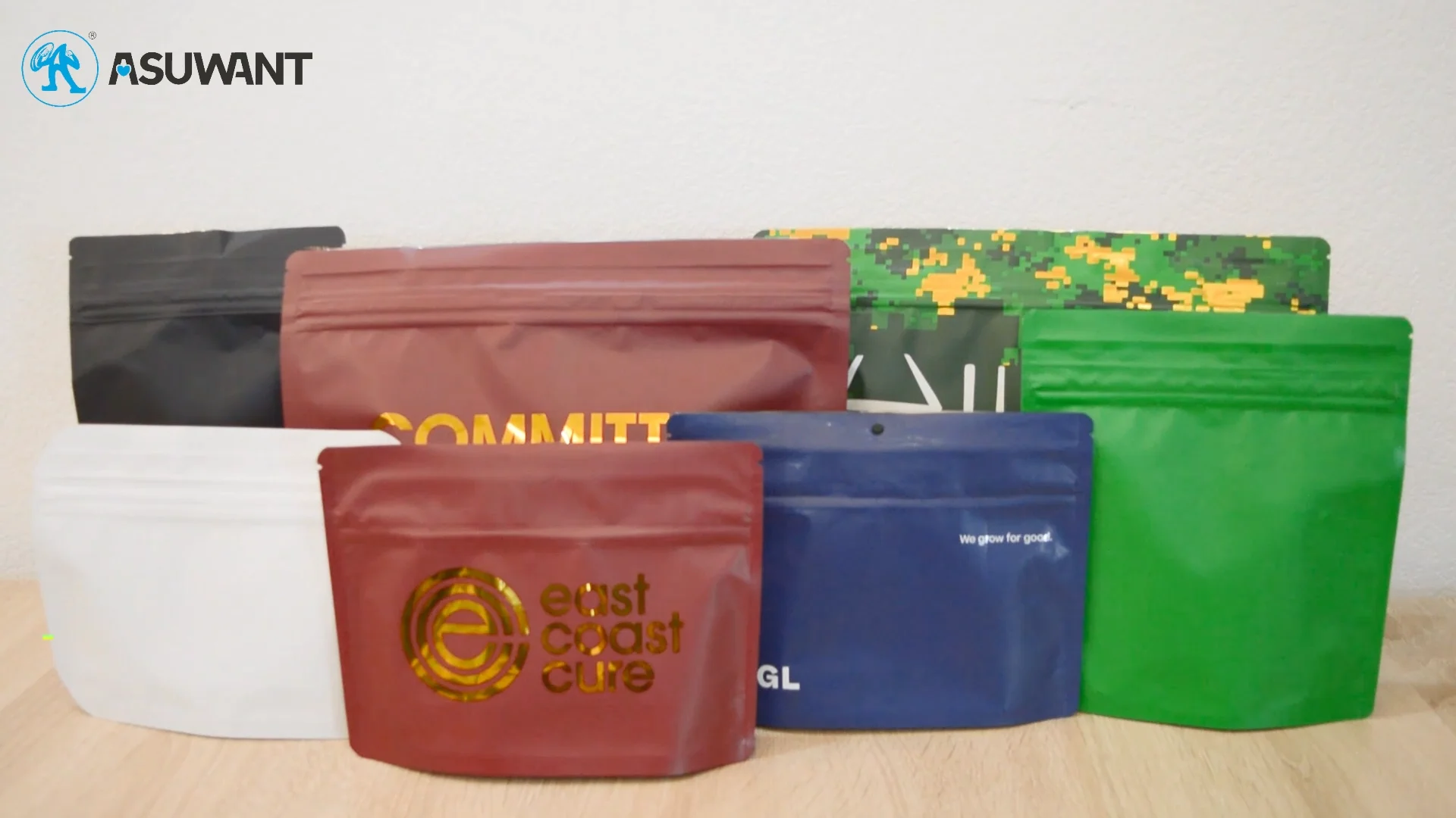 Hot Sale 2023 Food Packaging Bags Custom Stand Up Pink Matte Mylar