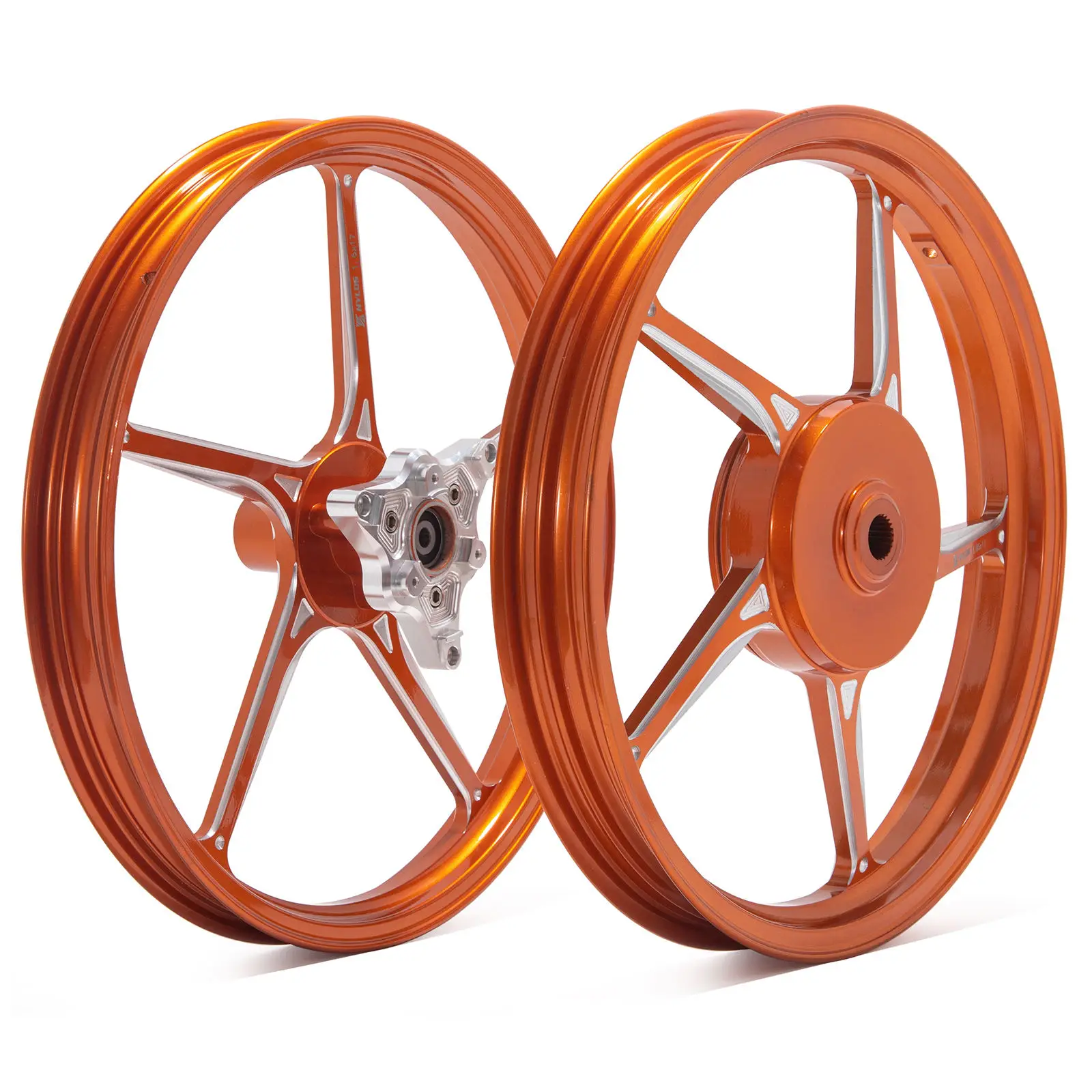 Motorcycle Wheel Steel Forged Rim Chrome 16 17 18 19 21 Inch Wheels For ...