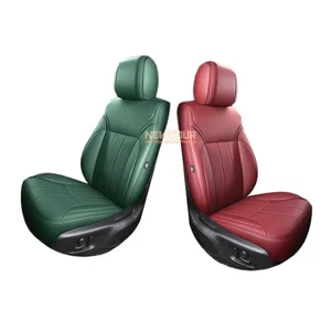 Car Accessories Fashion Hot Sell Customized logo Leather Fabric Full Set Car Seat Cover for All Car Models Available