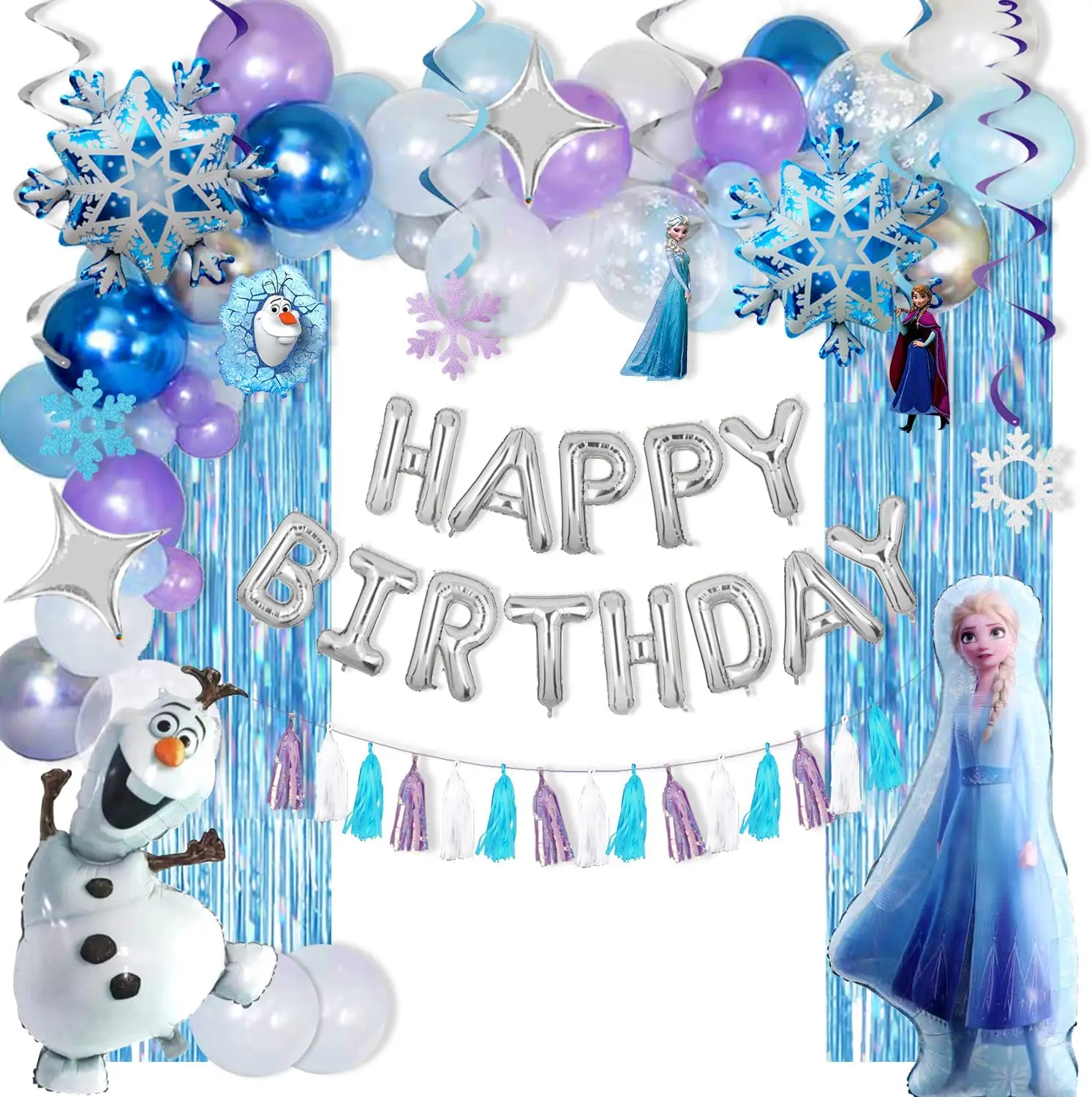 frozen birthday clip art