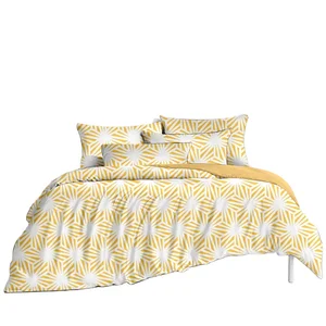 Bed Sheet Set Customized Print Flower Designs Bedding Sets Environmental Comforter Set