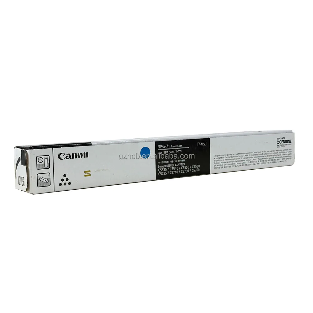 NPG-71 NPG71 Original for Canon IR ADVANCE C5535 C5540 C5550 C5560 C5735  C5740 C5750 C5760 Toner Cartridge