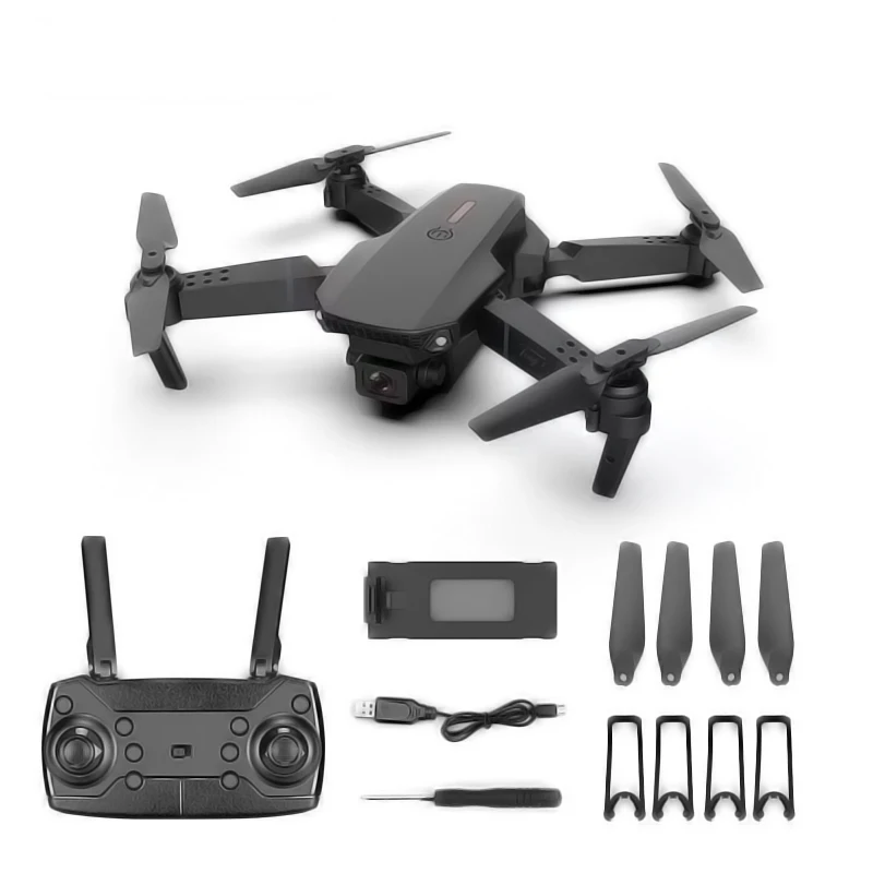 
 Дешевая цена, Новое поступление, складной мини-Дрон E88 с 4K HD Wi-Fi камерой, игрушки для родителей и детей  