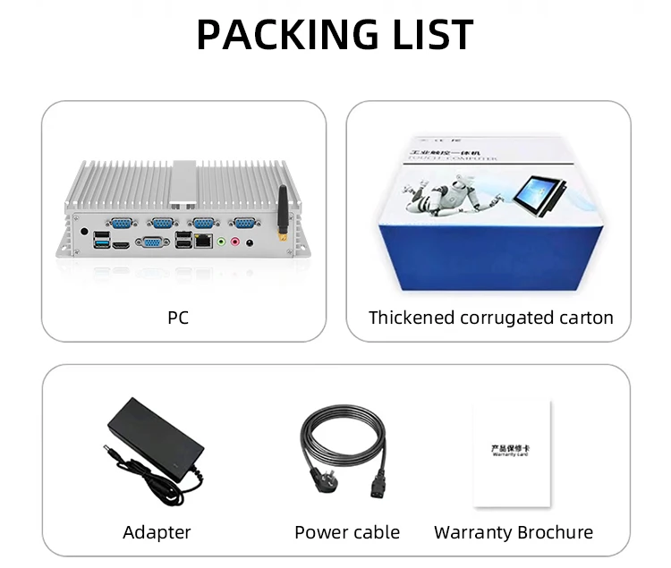 Industrial Mini Pc Core 2940 Hackintosh Two Ethernet Minipc Desktop Computer